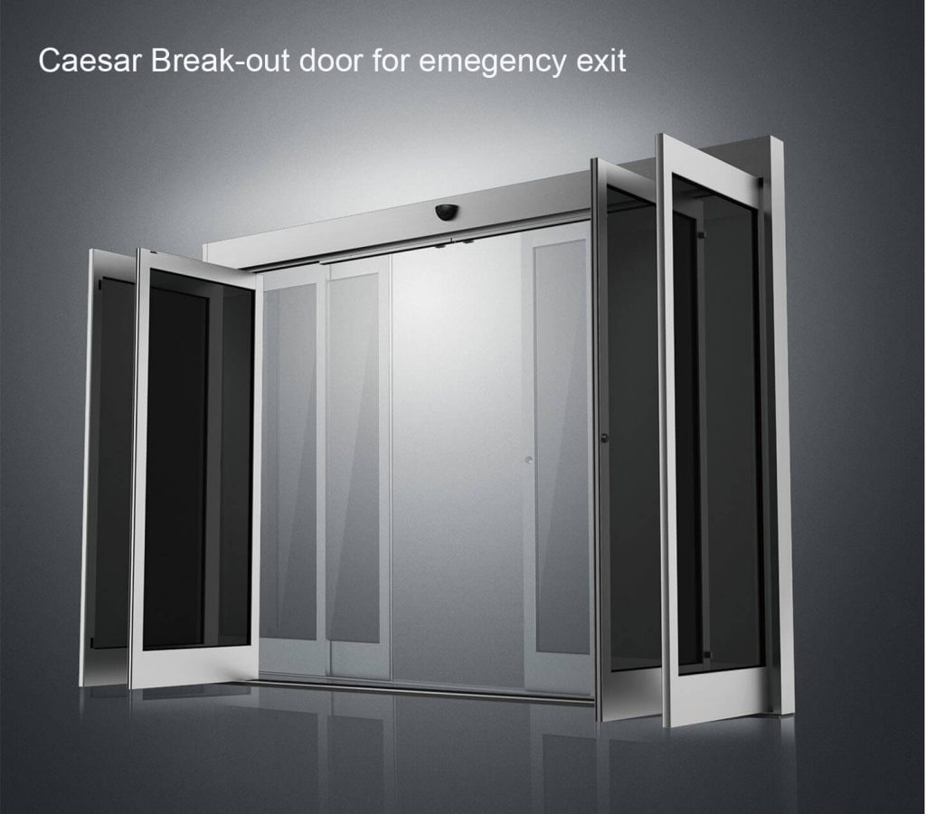 درب اتوماتیک شیشه ای بریک اوت(break out) - Image 2